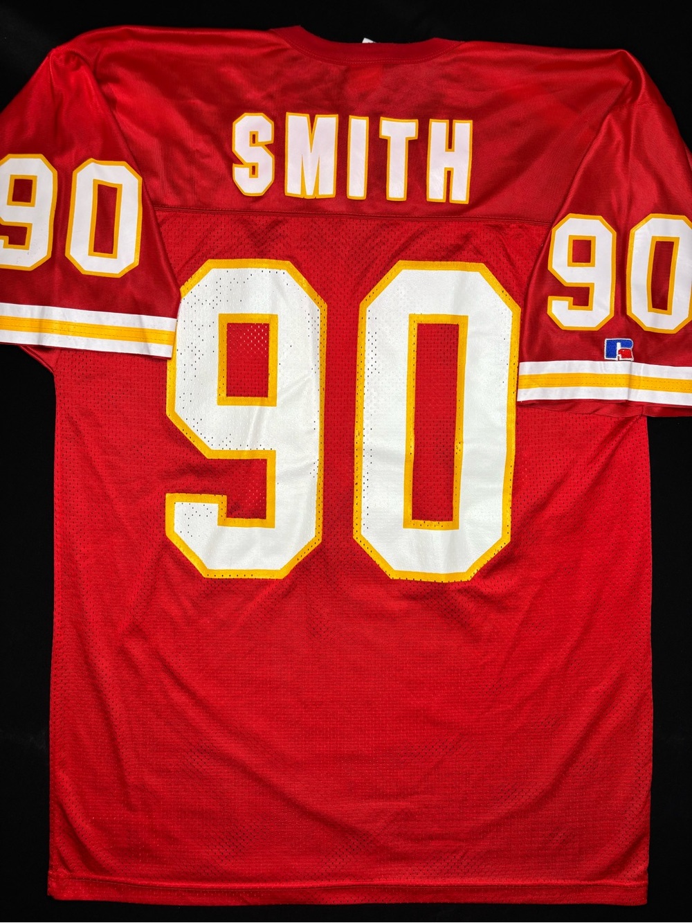 Kansas City Chiefs Neil Smith Russell Athletic Football Jersey Size: 48
